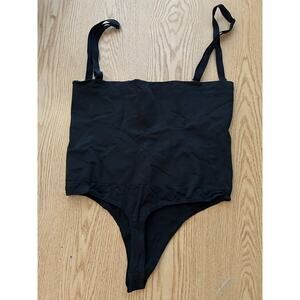 B6 New Women’s High Waisted Shape Wear Briefs w/Adjustable Straps Black size 3XL